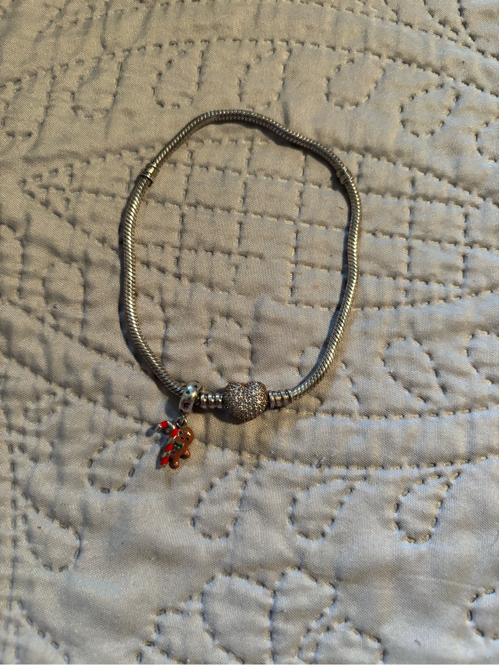Pandora Bracelet With Charm